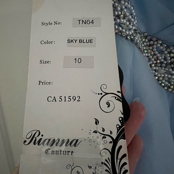 Grad dress - blue - Picture 3 of 3